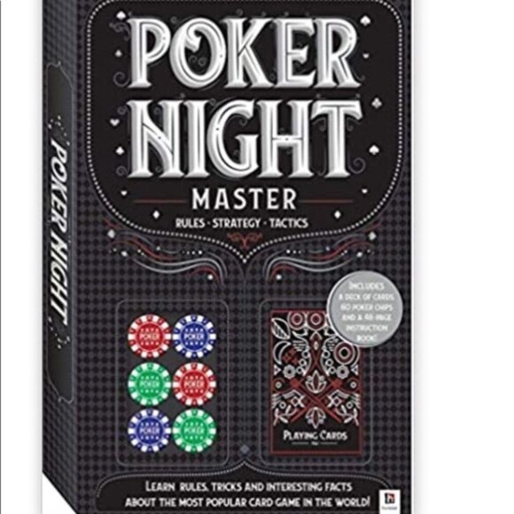 Poker Night Card Kit Master Game Set with Instructions All Level Players - Picture 10 of 13